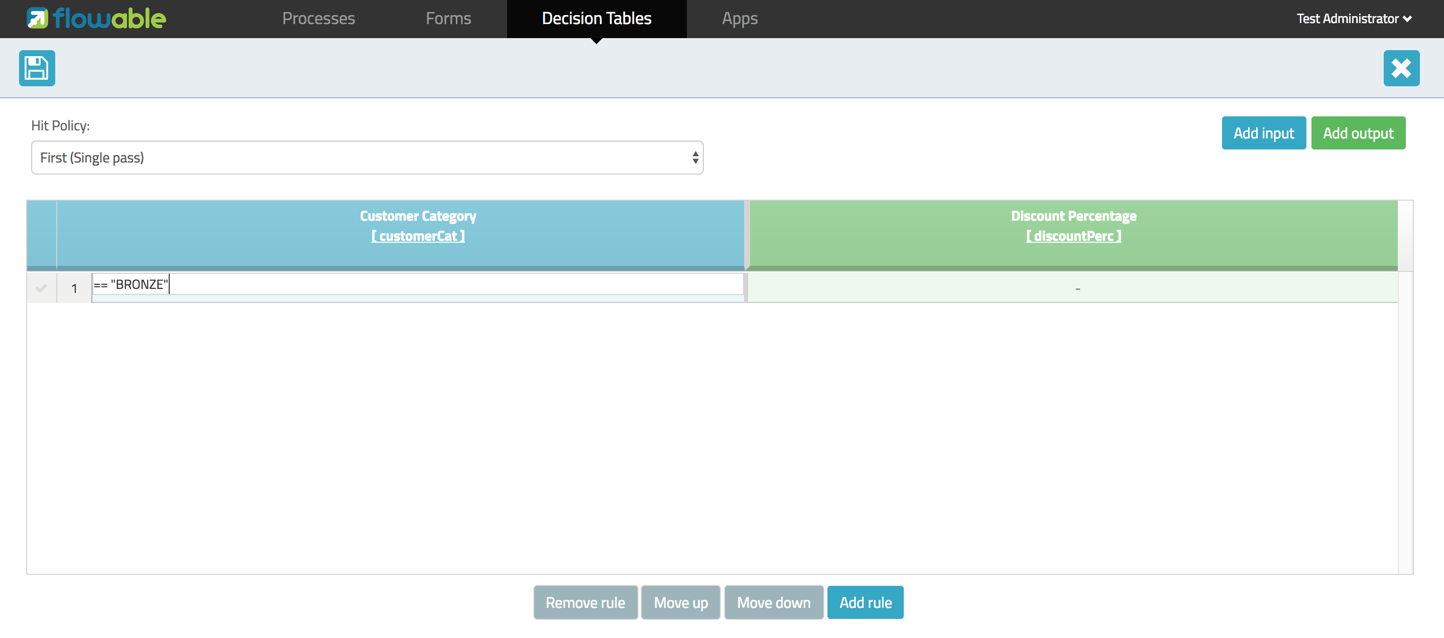 decision tables 6